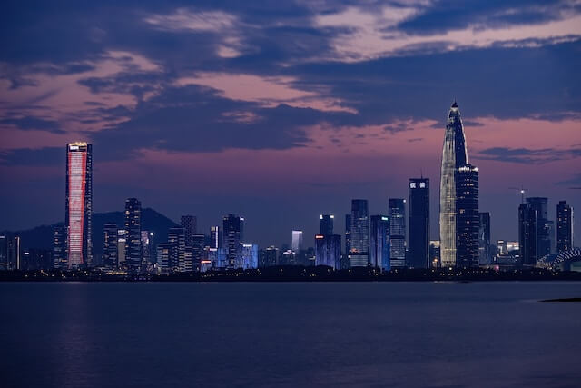 Skyline of Shenzhen