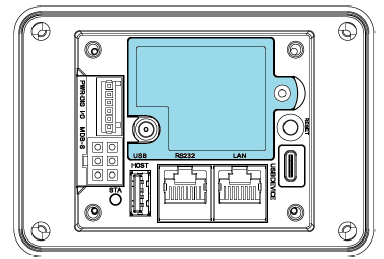 PAX IM25 Quick Setup Guide, Line Drawing, SIM Card Installation 1