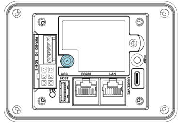 PAX IM25 Quick Setup Guide, Line Drawing, 4G Module
