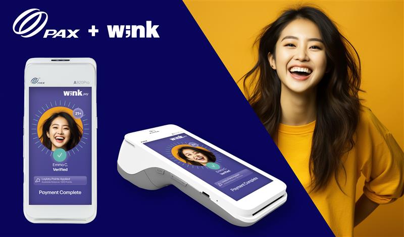 PAX + Wink: 1 Secure Biometric Checkout Advantage