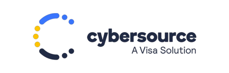 Cybersource logo, A Visa Solution