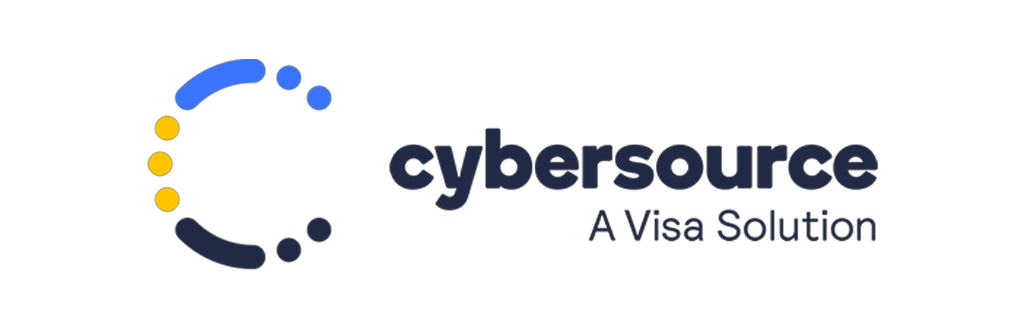 Cybersource logo, A Visa Solution
